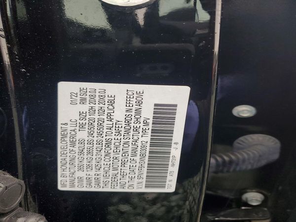 2022 HONDA PILOT SPORT