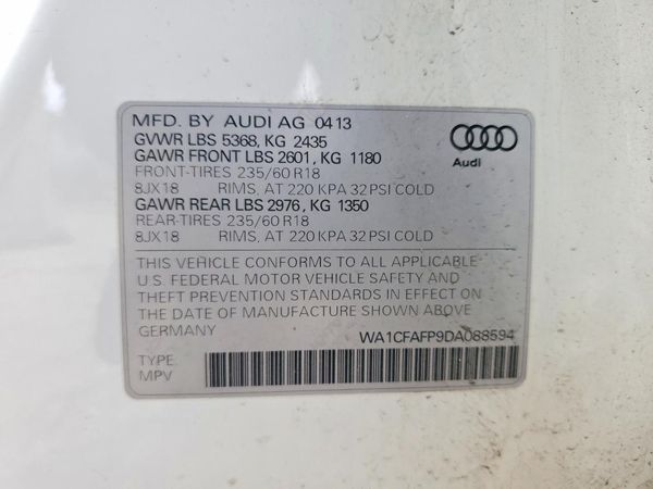 2013 AUDI Q5