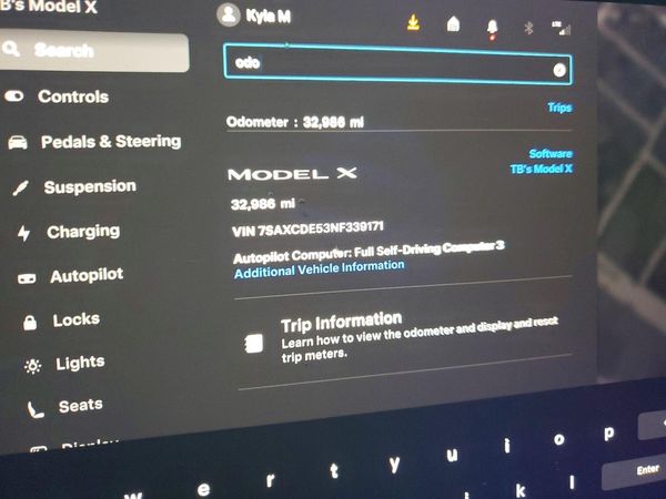 2022 TESLA MODEL X