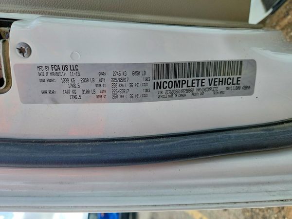 2019 DODGE GRAND CARAVAN SE