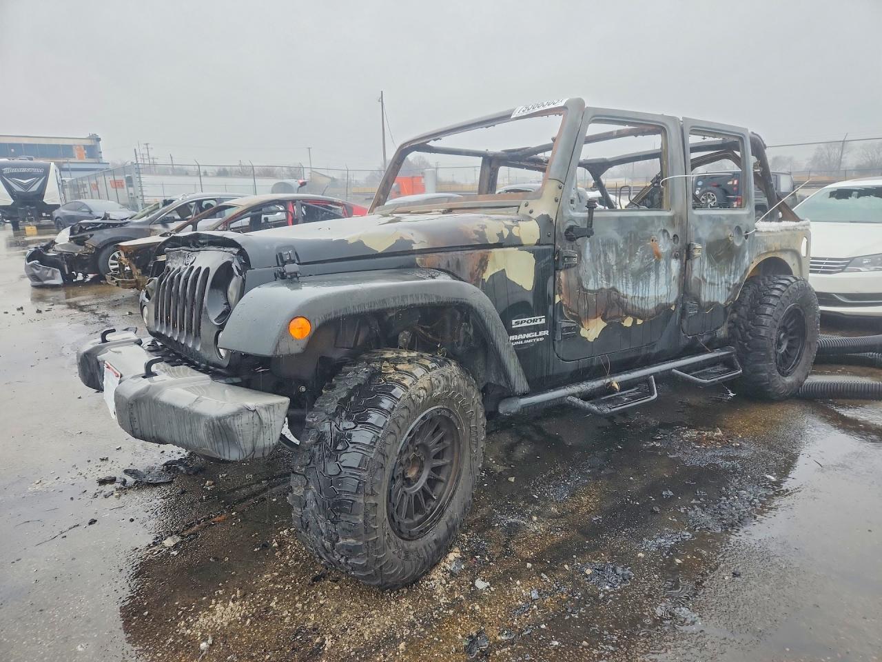 2016 JEEP WRANGLER UNLIMITED SPORT 4X4