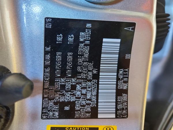 2016 TOYOTA HIGHLANDER Base/Hybrid