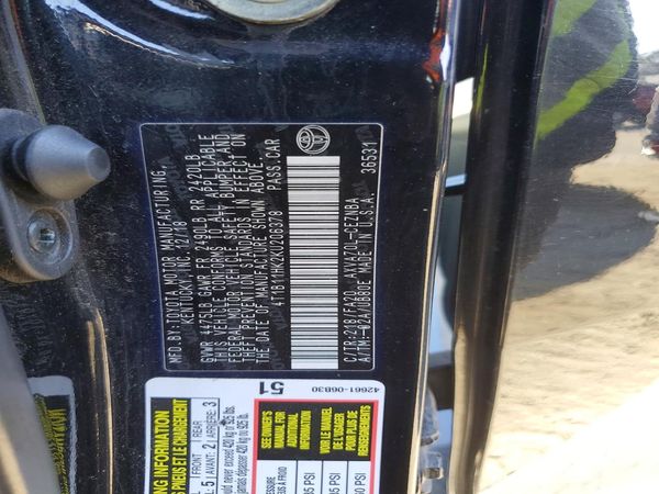 2019 TOYOTA CAMRY