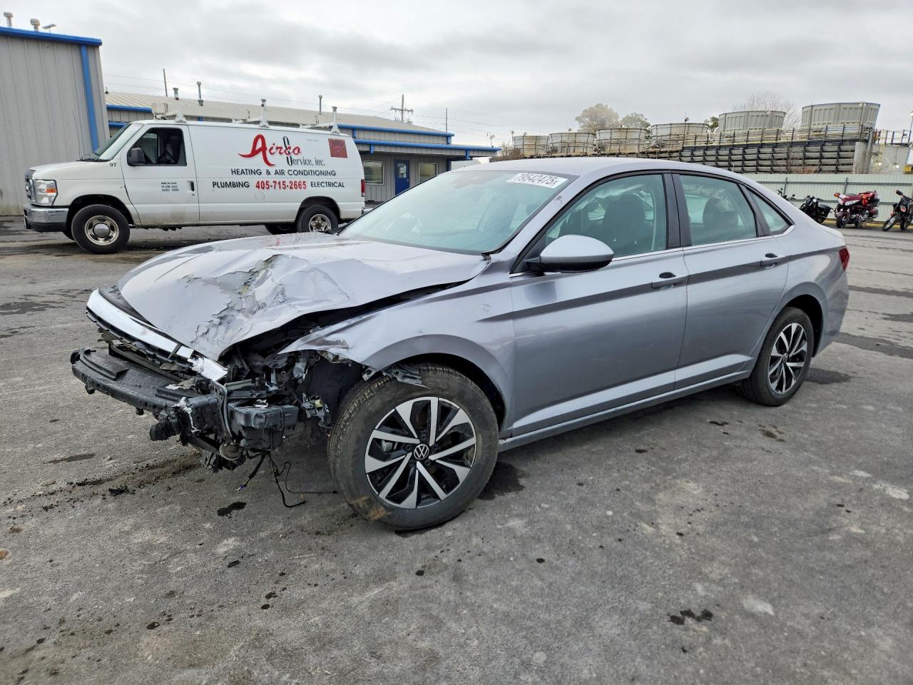 2024 VOLKSWAGEN JETTA S, S (AQ301 Trans) — Front 3/4