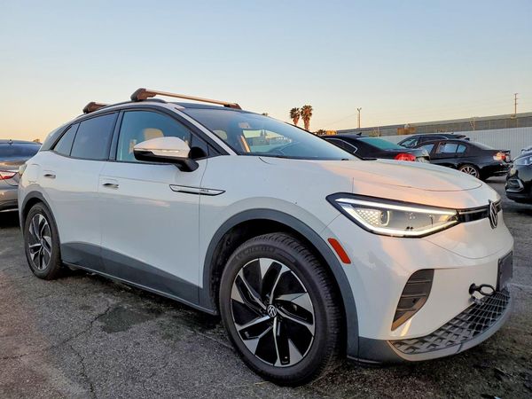 2021 VOLKSWAGEN ID.4 Pro S — Passenger 3/4