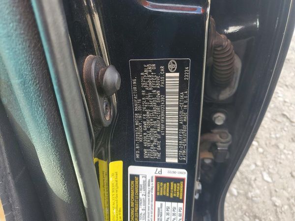 2017 TOYOTA CAMRY LE/SE/XLE/XSE