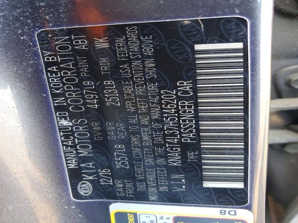 2017 KIA OPTIMA Hybrid Base
