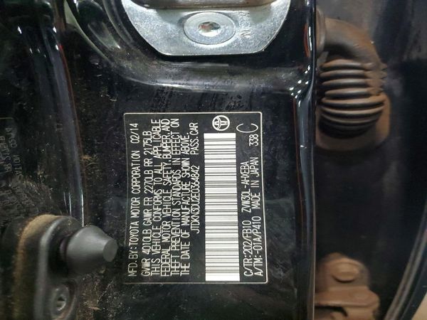 2014 TOYOTA PRIUS