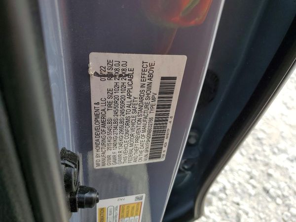 2022 HONDA PILOT SE