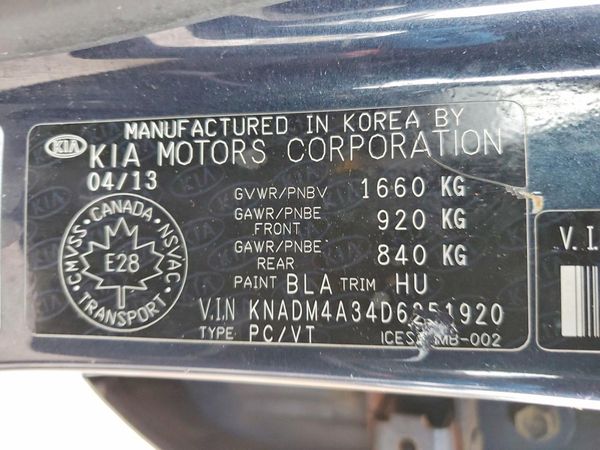2013 KIA RIO LX