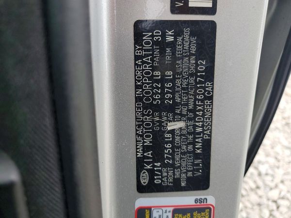 2015 KIA K900 KH