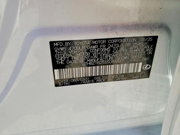 2025 LEXUS IS 350