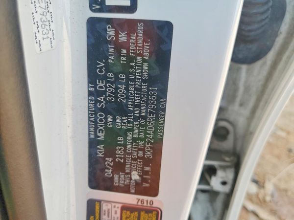 2024 KIA FORTE