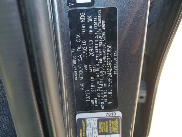 2024 KIA FORTE LX, LXS
