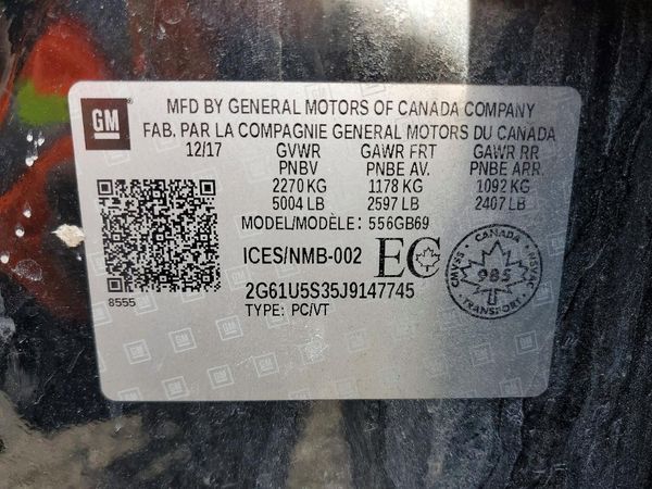 2018 CADILLAC XTS Livery