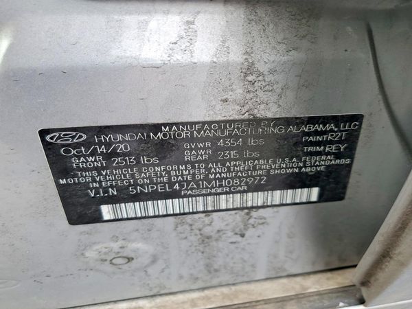 2021 HYUNDAI SONATA