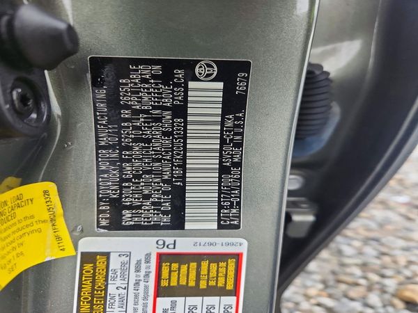 2012 TOYOTA CAMRY