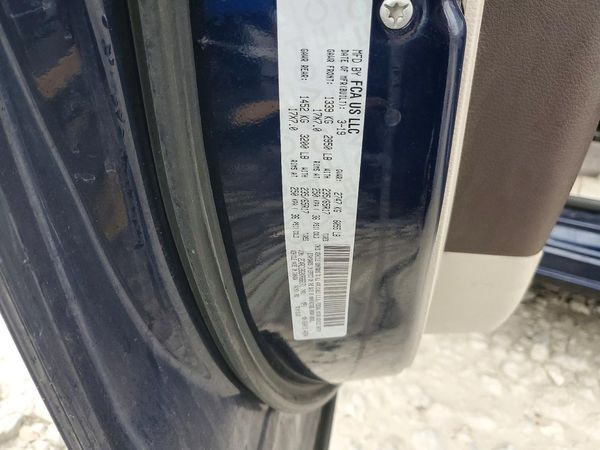 2019 CHRYSLER PACIFICA Touring L — VINS