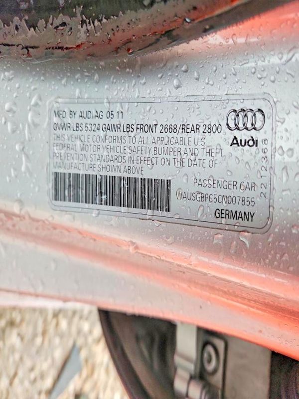 2012 AUDI A7 quattro