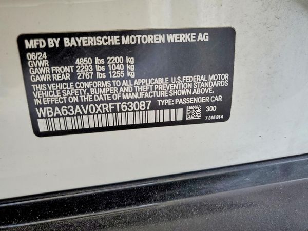 2024 BMW 430I Gran Coupe