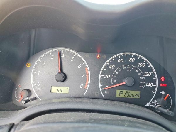 2012 TOYOTA COROLLA