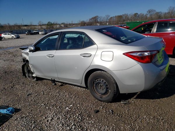 2016 TOYOTA COROLLA L/LE