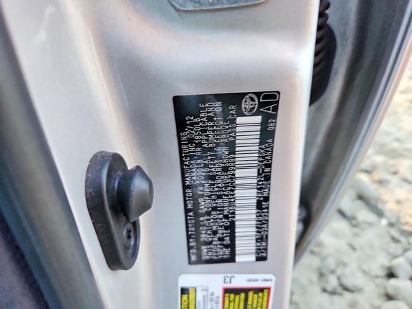 2012 TOYOTA COROLLA