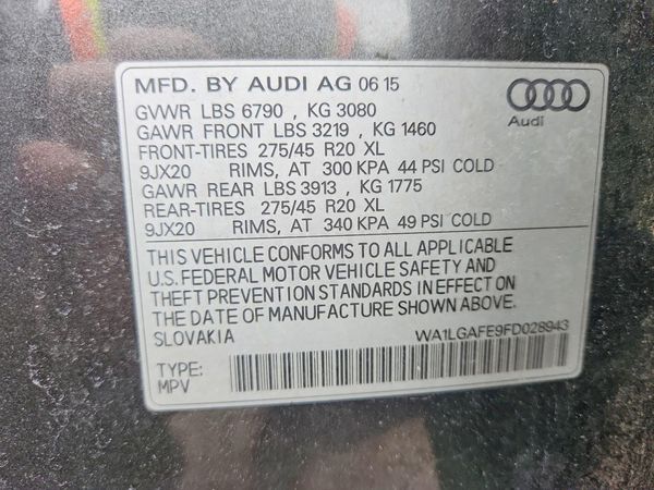 2015 AUDI Q7 Premium Plus