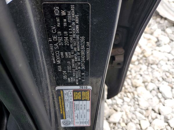 2024 KIA FORTE