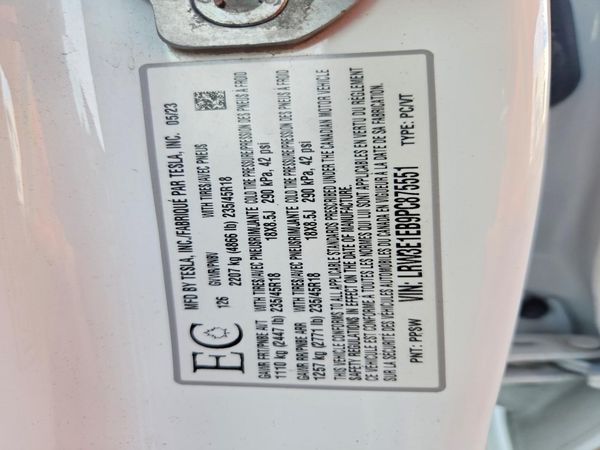2023 TESLA MODEL 3