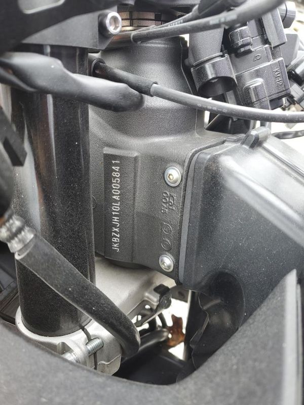 2020 KAWASAKI ZX636 K — VINP