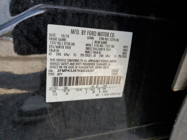 2019 FORD EDGE