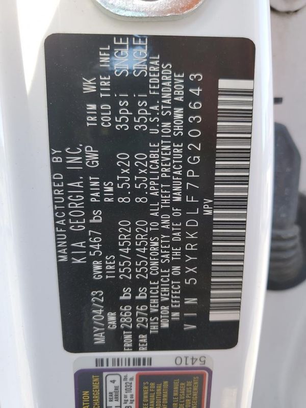 2023 KIA SORENTO