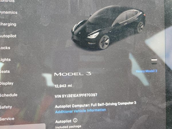 2023 TESLA MODEL 3
