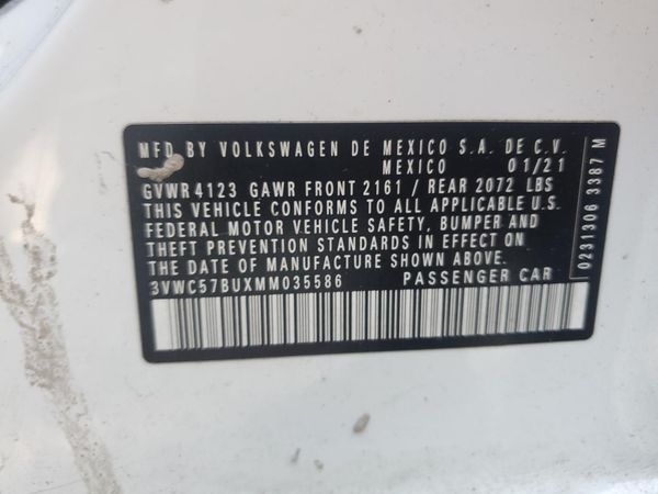 2021 VOLKSWAGEN JETTA
