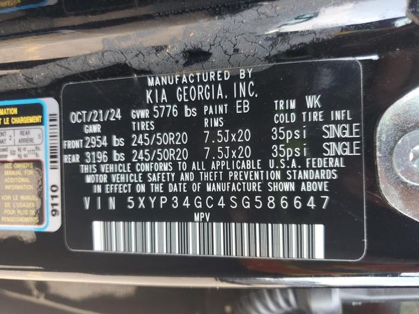 2025 KIA TELLURIDE