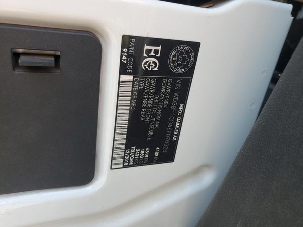 2019 MERCEDES-BENZ SPRINTER
