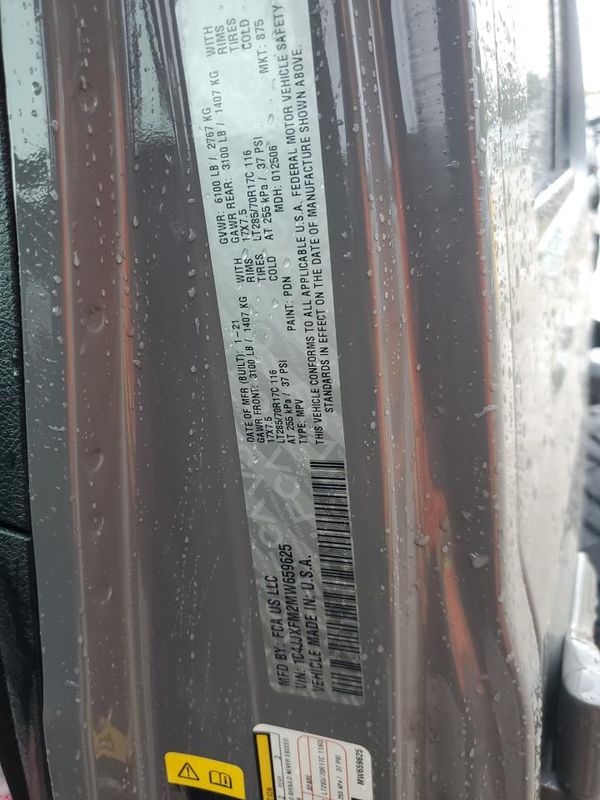 2021 JEEP WRANGLER UNLIMITED RUBICON