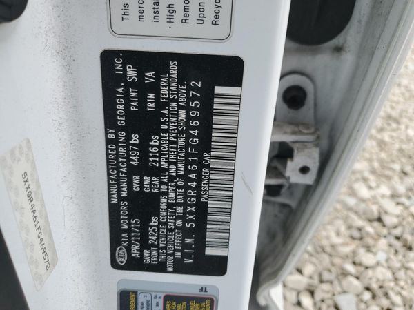2015 KIA OPTIMA SX TOP (High Grade)