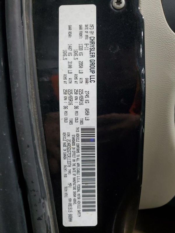 2012 DODGE GRAND CARAVAN