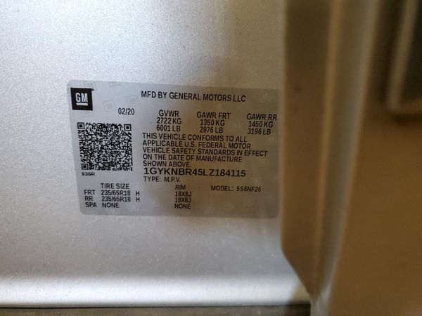 2020 CADILLAC XT5