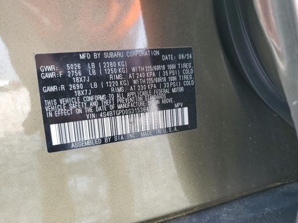 2025 SUBARU OUTBACK