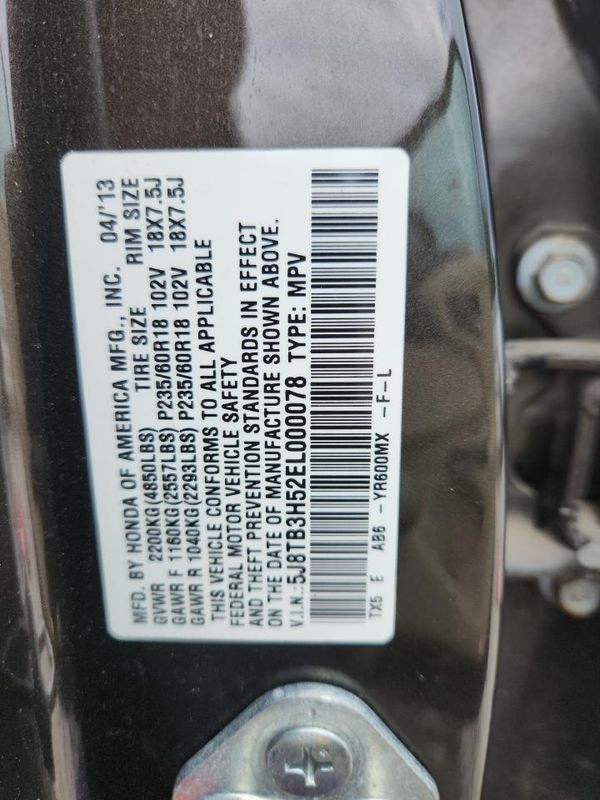 2014 ACURA RDX Technology Package