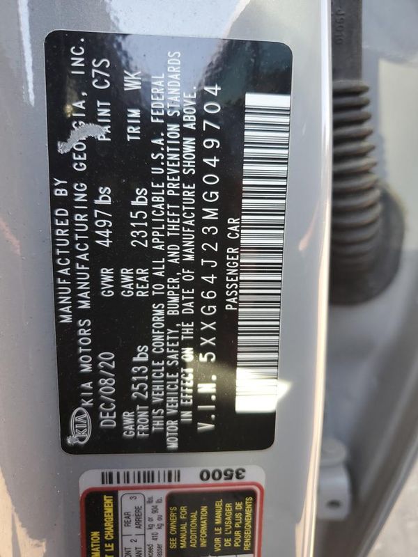 2021 KIA K5 GT LINE