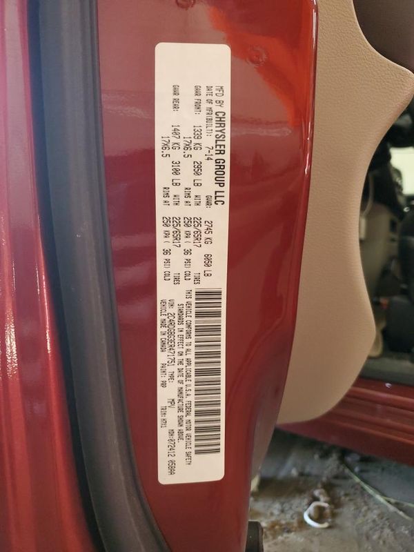 2014 DODGE GRAND CARAVAN