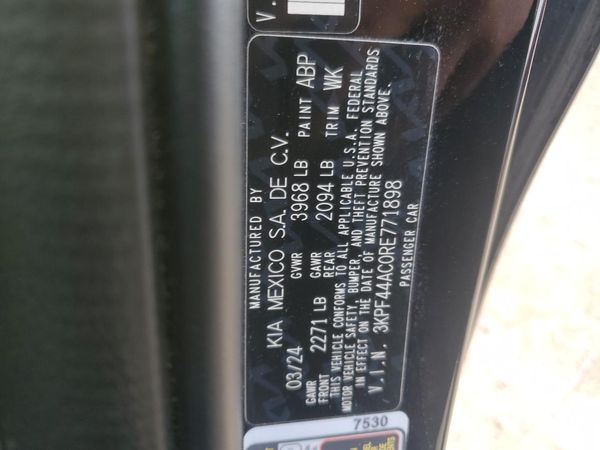 2024 KIA FORTE GT