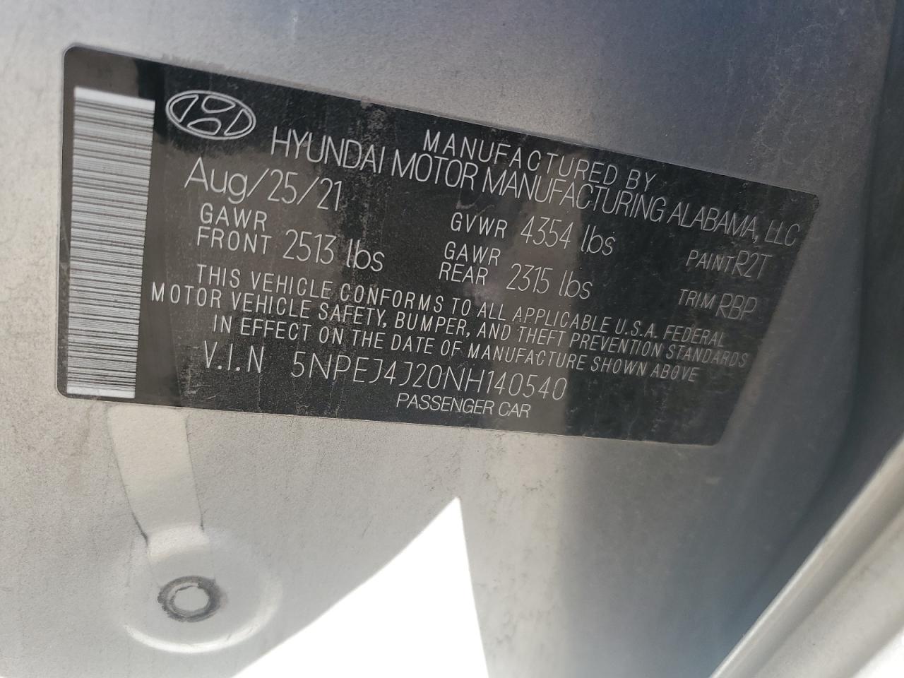 2022 HYUNDAI SONATA SEL Plus