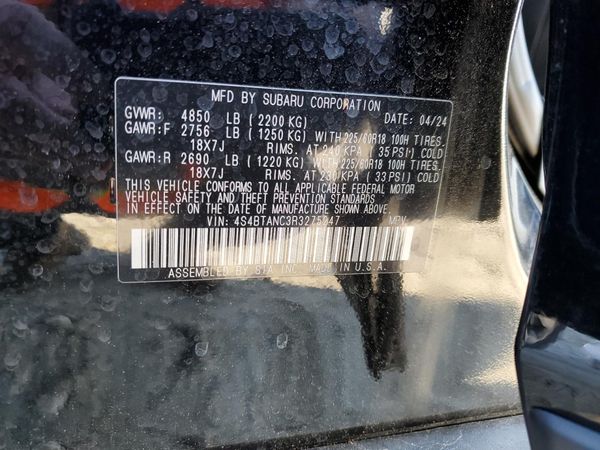 2024 SUBARU OUTBACK