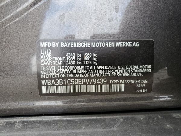 2014 BMW 320 SA