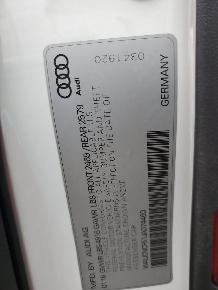 2018 AUDI A5
